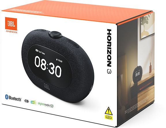 JBL Horizon 3 Bluetooth kelloradio, musta – kuva 5