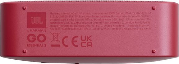 JBL Go Essential 2 Bluetooth kaiutin, punainen – kuva 7