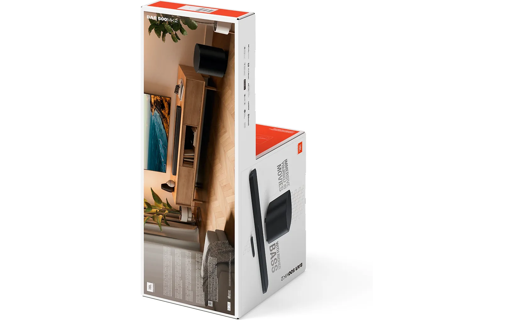 JBL Bar 500 MK2 5.1 soundbar, Dolby Atmos