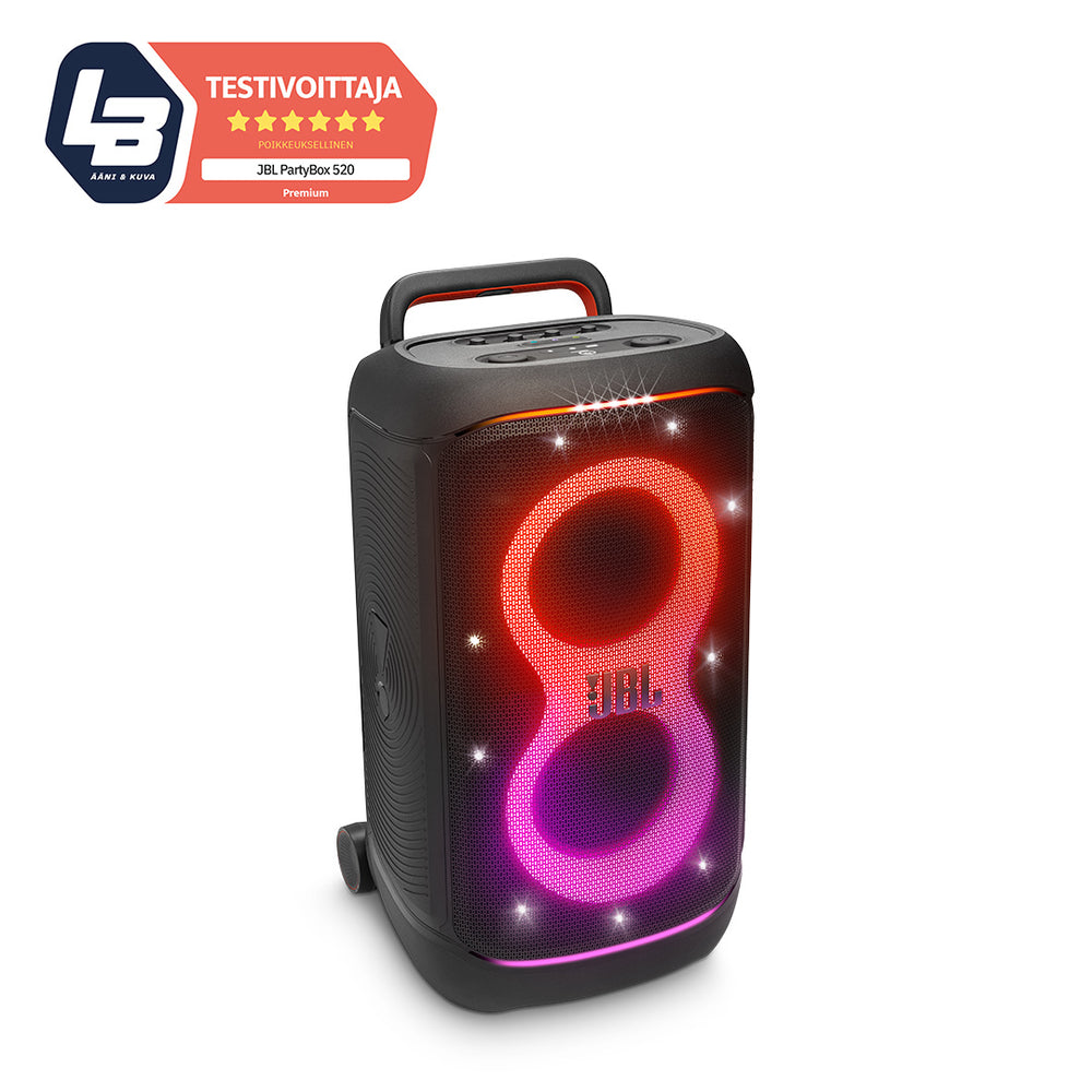 JBL Partybox 520 bilekaiutin, musta