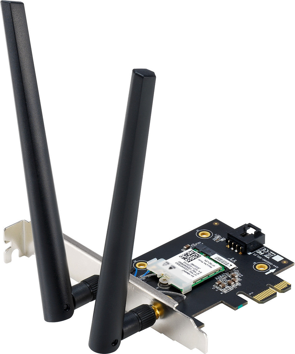 ASUS PCE-BE6500 PCIe Wi-Fi 7 verkkokortti Bluetooth-tuella