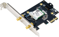 ASUS PCE-BE6500 PCIe Wi-Fi 7 verkkokortti Bluetooth-tuella – kuva 3