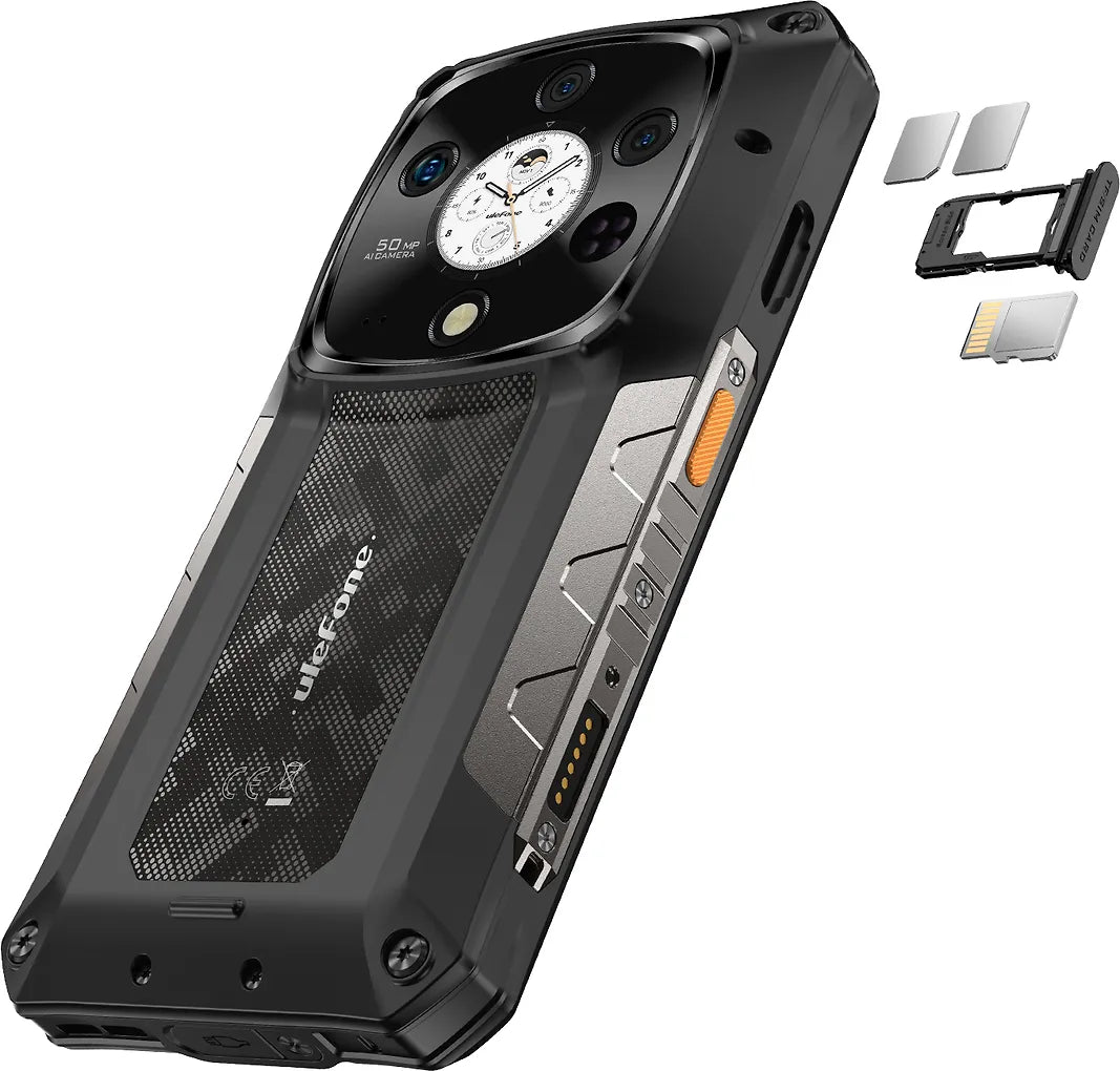 Ulefone Armor 28 Pro puhelin, 512/16 Gt, musta