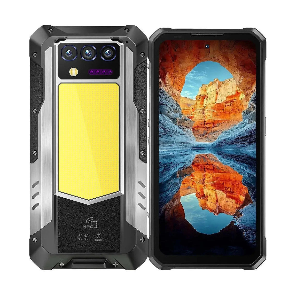 Oukitel WP100 Titan puhelin, 512/16 Gt, musta