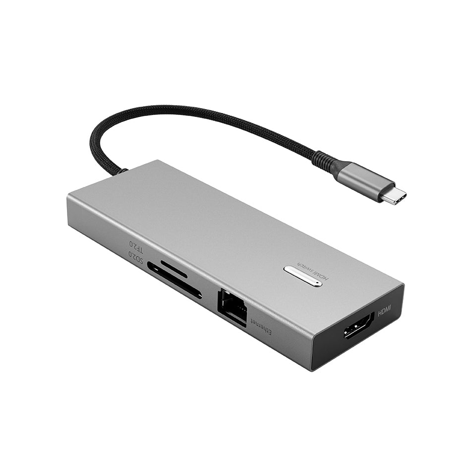 Fuj:tech 8-in-1 USB-C-hubi, 100 W PD – kuva 2