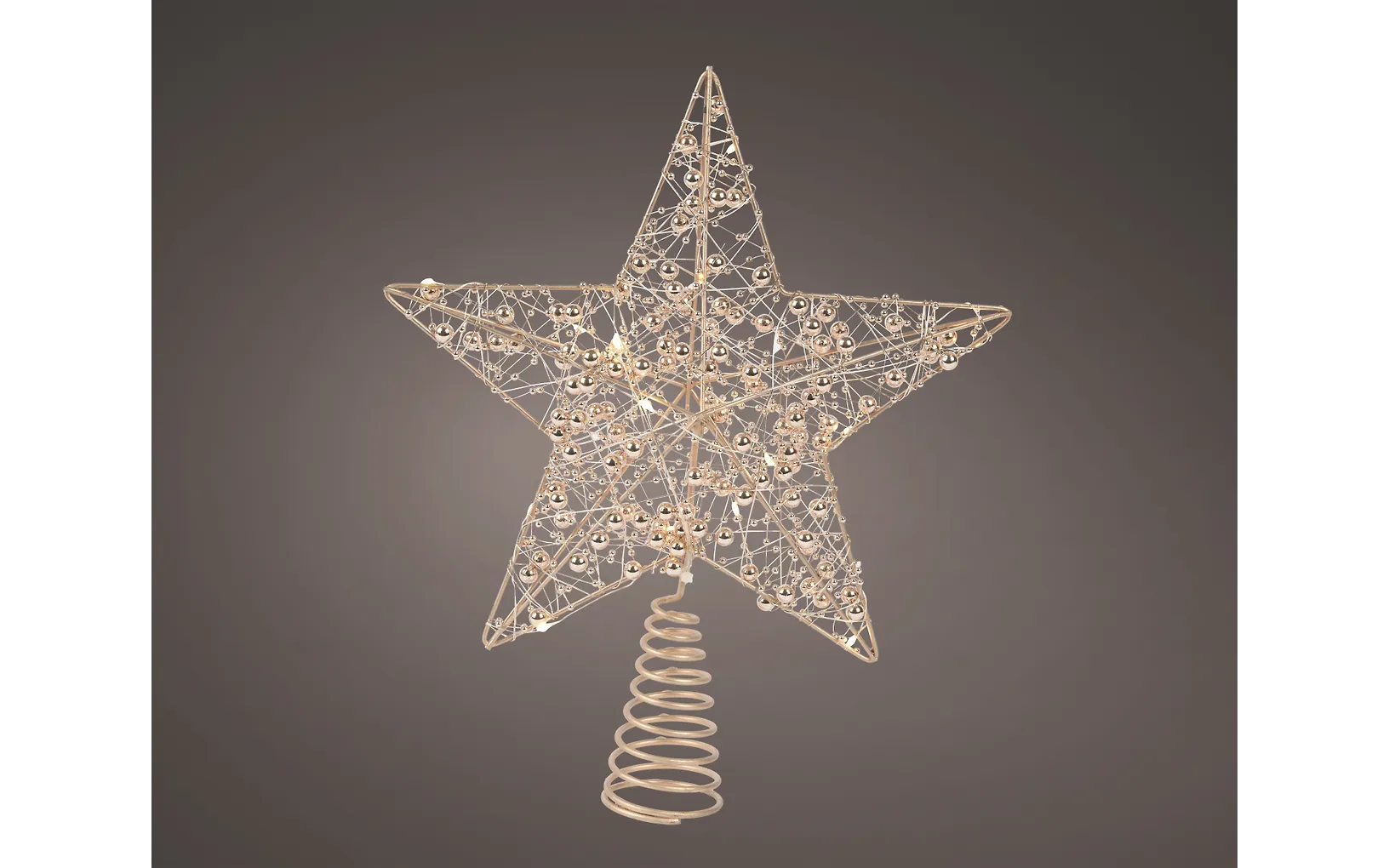 Lumineo julgranstoppningsstjärna, varmvit