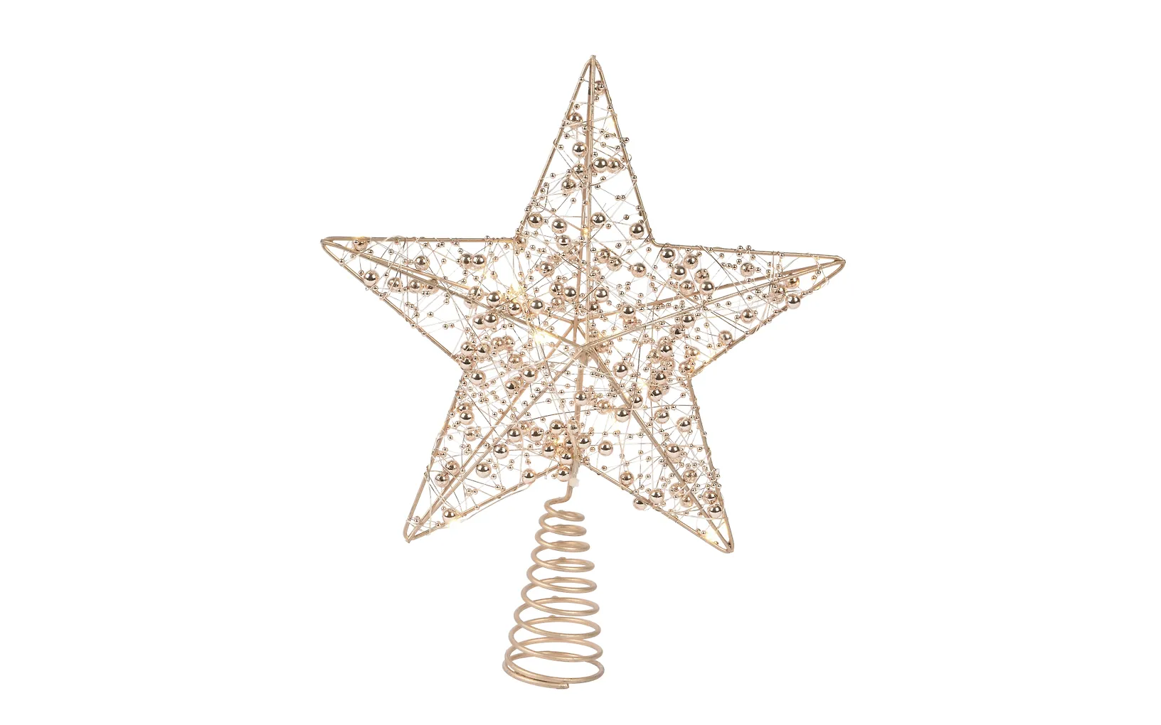 Lumineo julgranstoppningsstjärna, varmvit