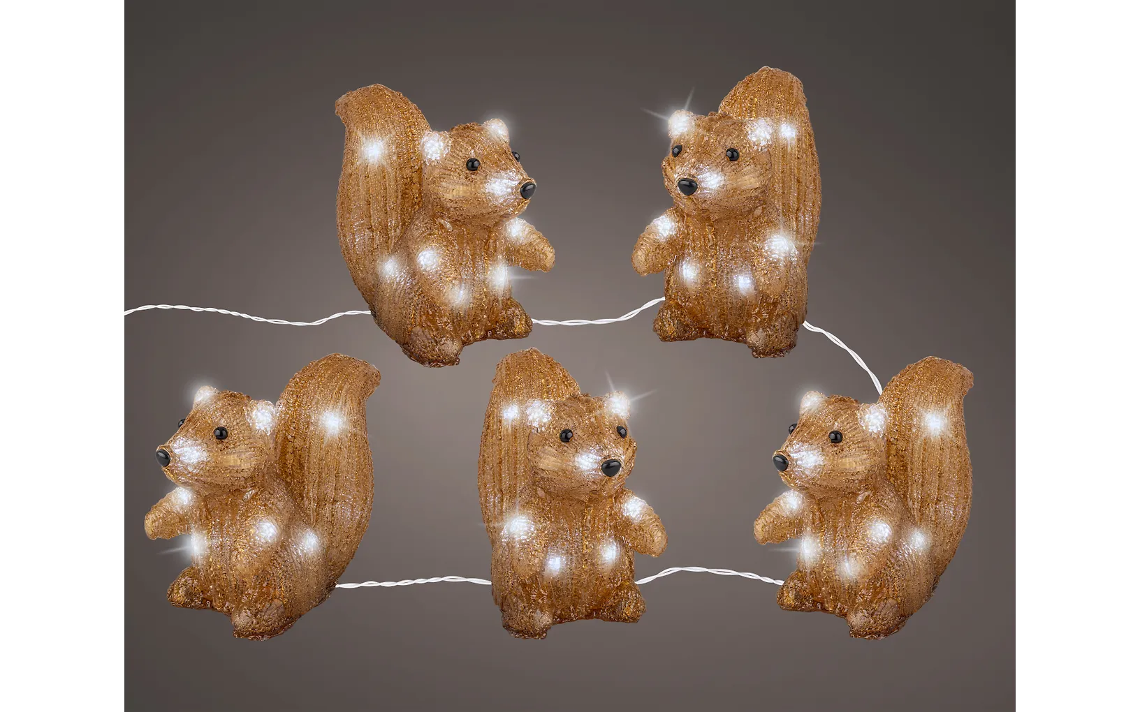 Lumineo Akryylioravat valoilla, koristevalosarja