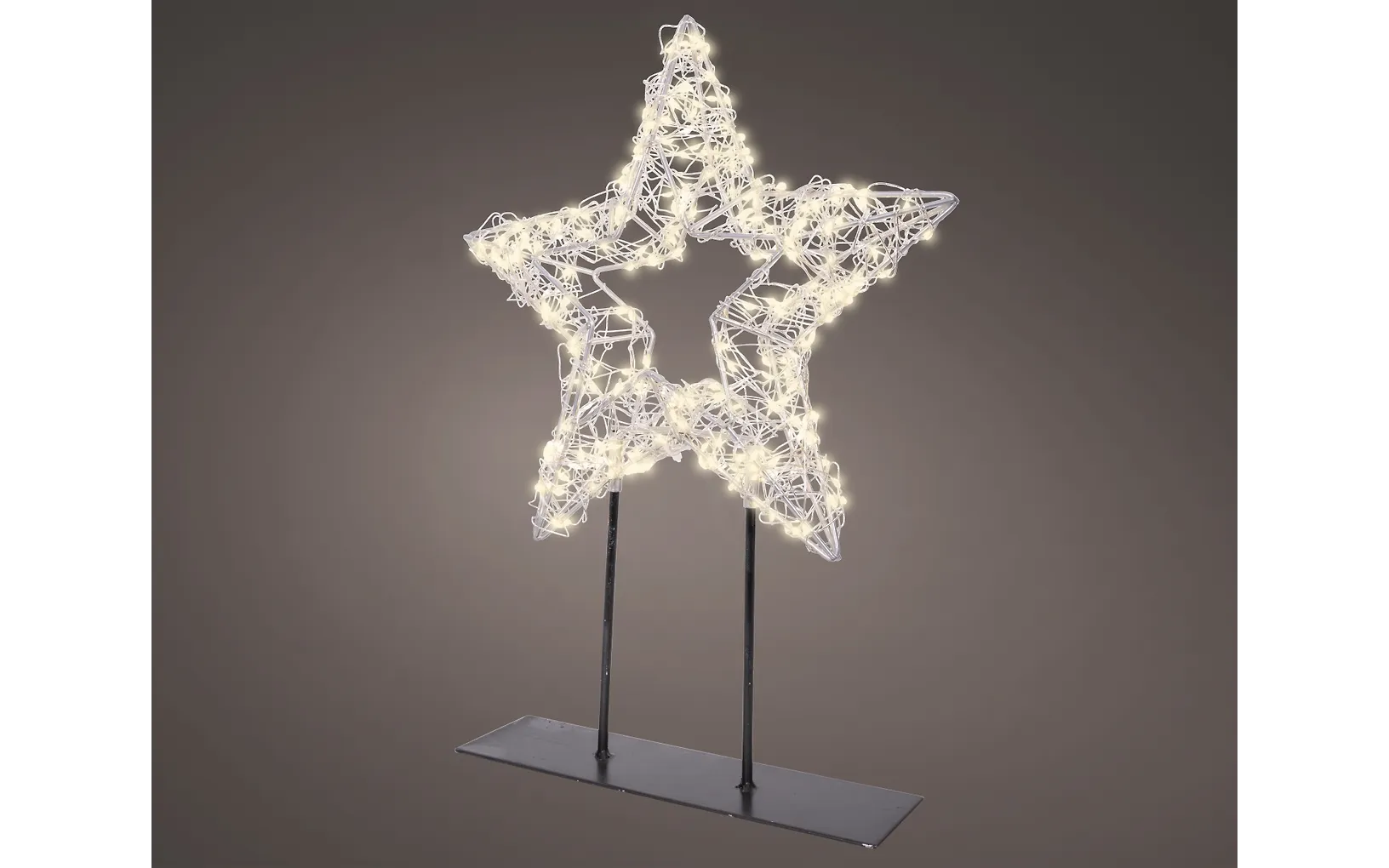 Lumineo tähtipöytäkoriste valoilla, sisä- ja ulkokäyttöön