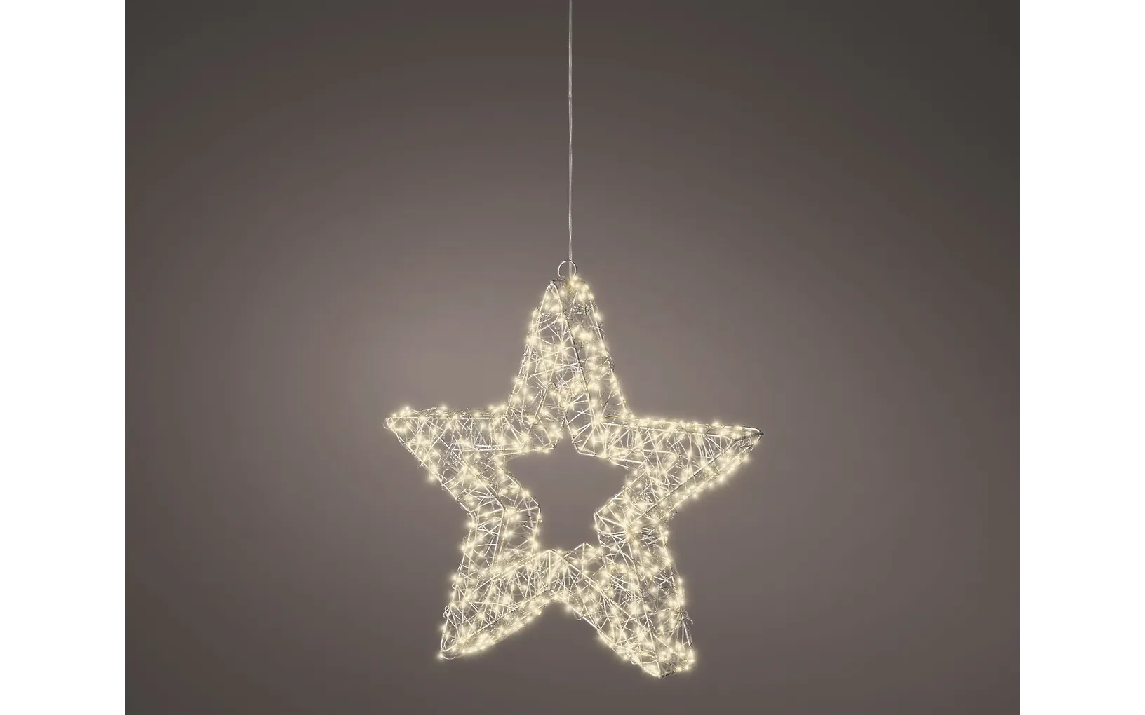 Lumineo stjärnljusgirlang, 500 lysdioder, inomhus- och utomhuslampa
