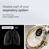 Withings Scanwatch Nova Brilliant älykello, 39 mm, kulta