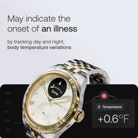 Withings Scanwatch Nova Brilliant älykello, 39 mm, kulta
