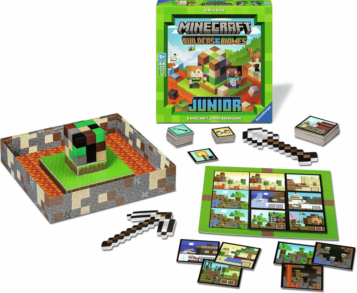 Ravensburger Minecraft Junior lautapeli – kuva 2
