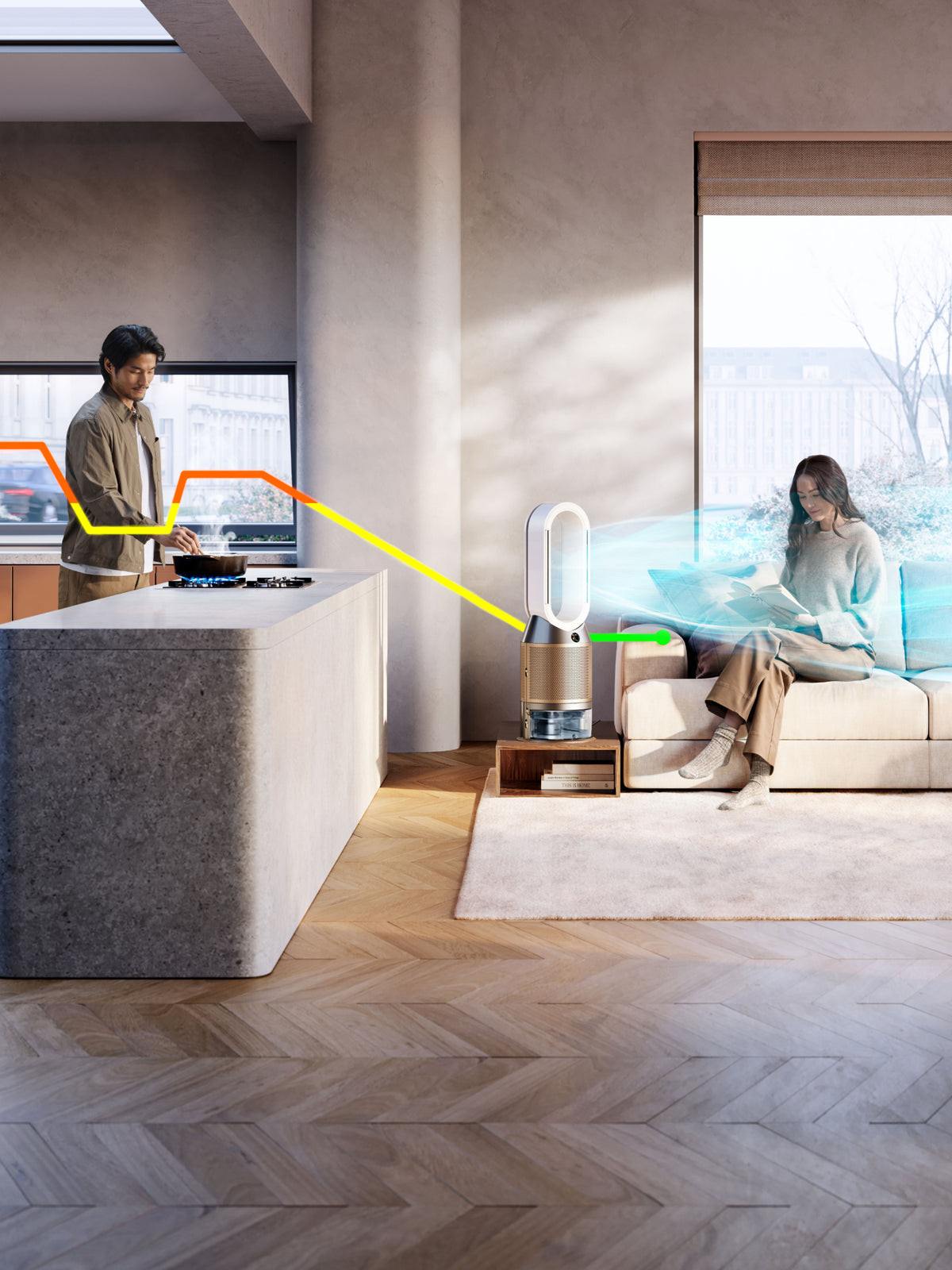 Dyson Purifier Humidify + Cool De-Nox ilmanpuhdistin