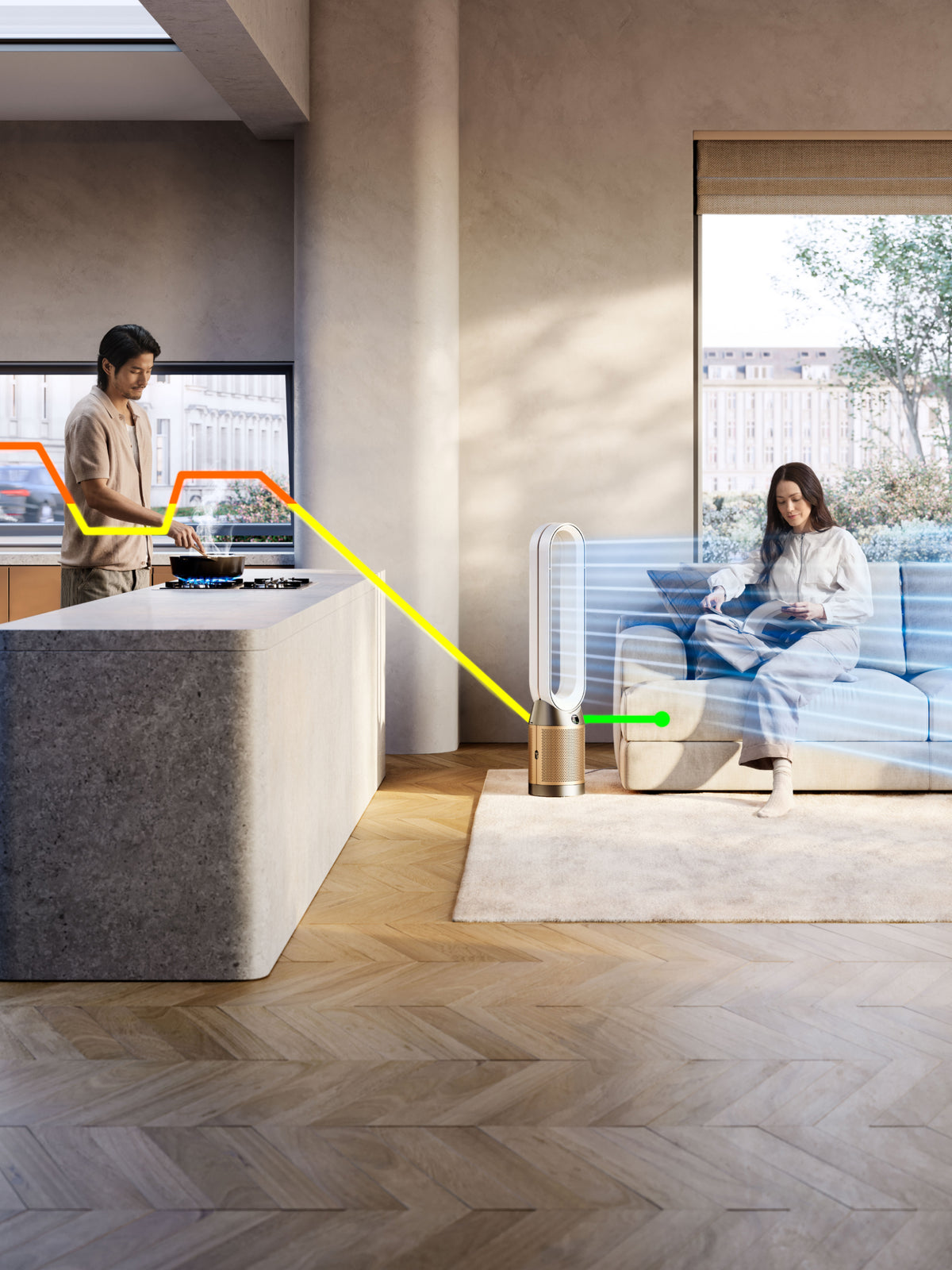 Dyson Purifier Cool PC2 De-NOx ilmanpuhdistin