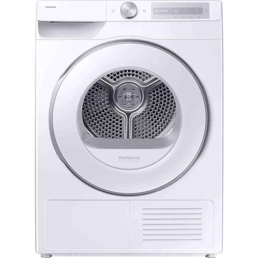 Samsung DV90DG6845HHU3 kuivausrumpu, valkoinen