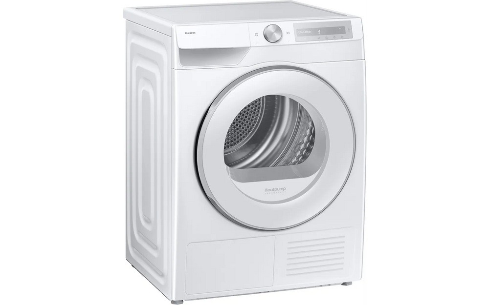 Samsung DV90DG6845HHU3 kuivausrumpu, valkoinen