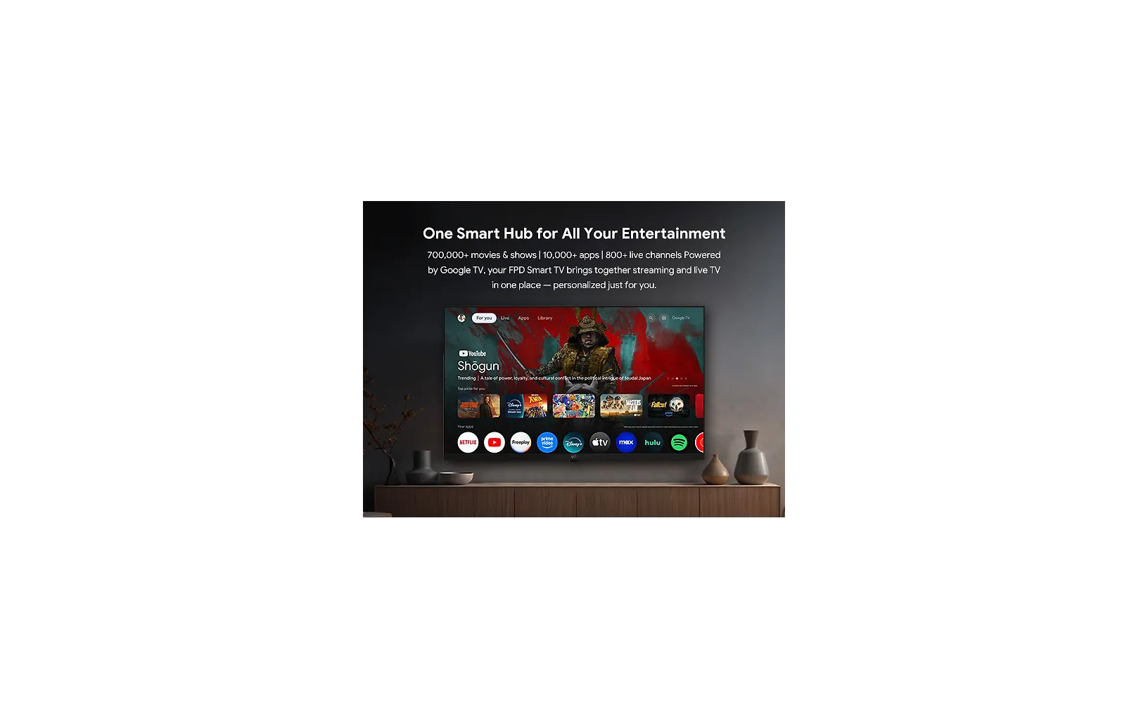 FPD 32" G700 – Full HD LED Google TV