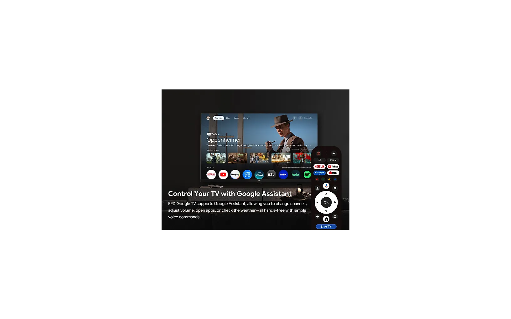 FPD 32" G700 – Full HD LED Google TV