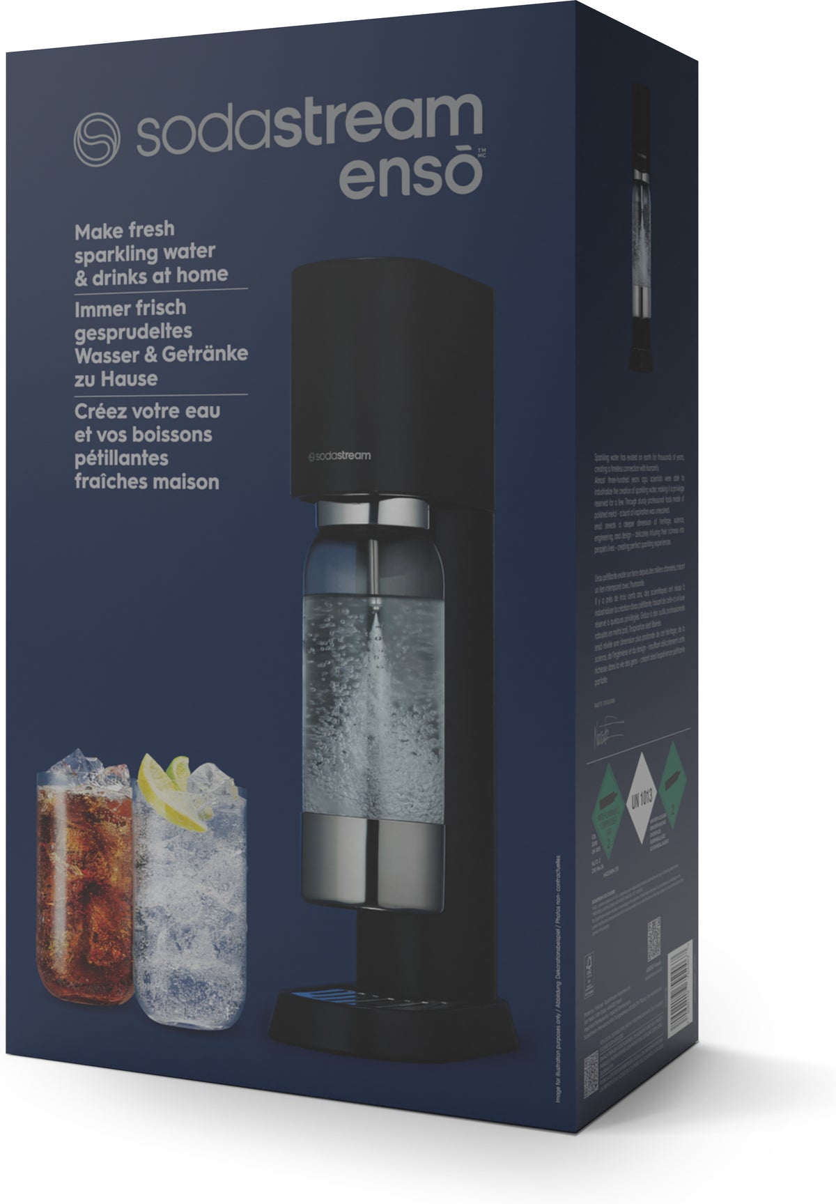 Sodastream enso hiilihapotuslaite, musta – kuva 3