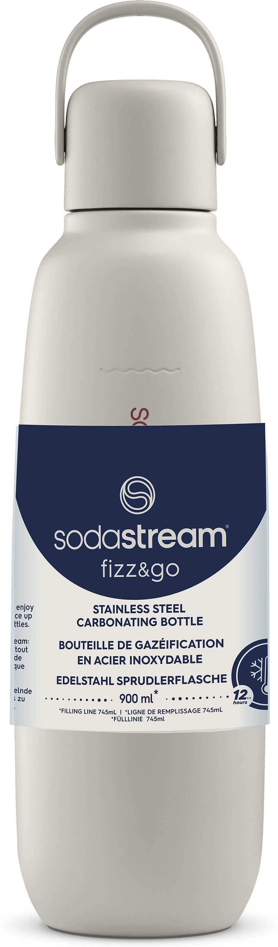Sodastream Fizz & GO hiilihapotuspullo, hiekka – kuva 4