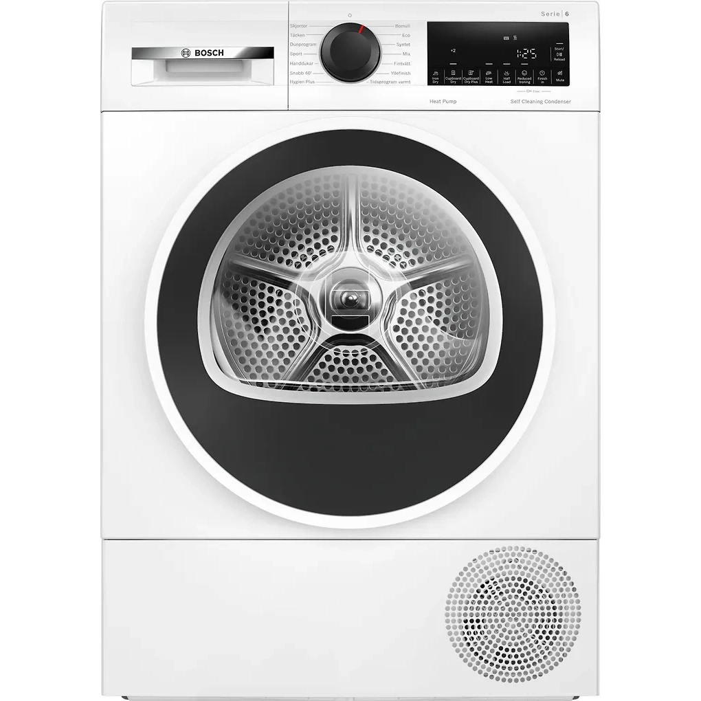 Bosch WQG2450ISN Serie 6 lämpöpumppukuivausrumpu - E-store.fi