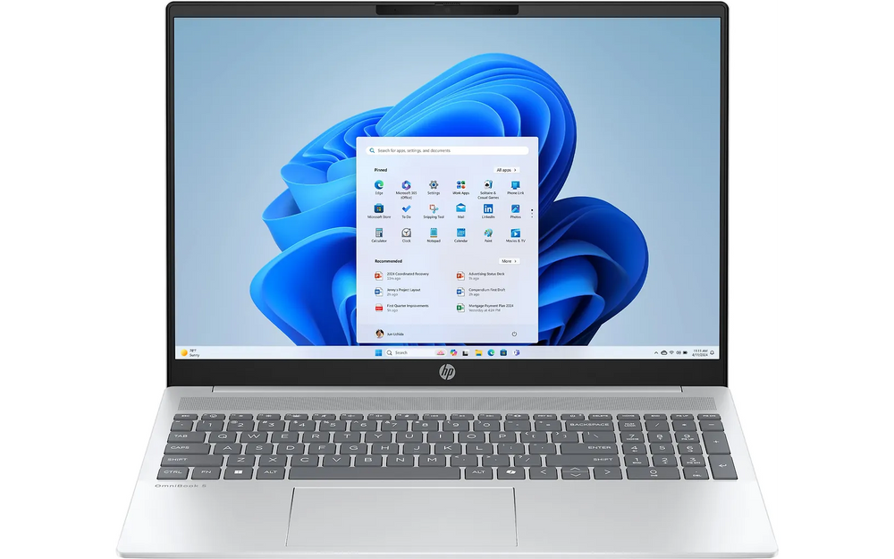 HP OmniBook 5 16-bc1034no 16" bärbar dator, Windows 11 (BV9Q0EA)