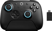 8BitDo Ultimate 2 Wireless BT peliohjain, PC/Switch, musta