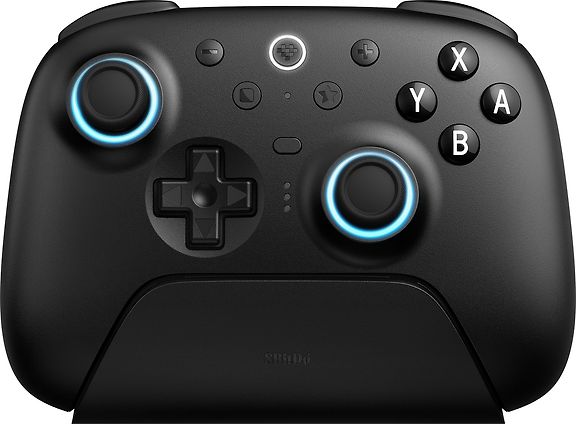 8BitDo Ultimate 2 Wireless BT peliohjain, PC/Switch, musta – kuva 2