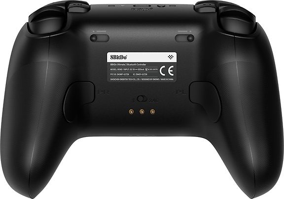 8BitDo Ultimate 2 Wireless BT peliohjain, PC/Switch, musta – kuva 3
