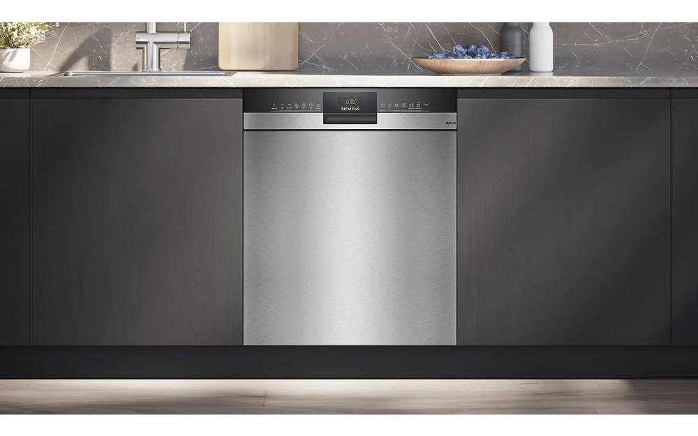 Siemens SN45ZS08CE iQ500 astianpesukone, harjattu teräs