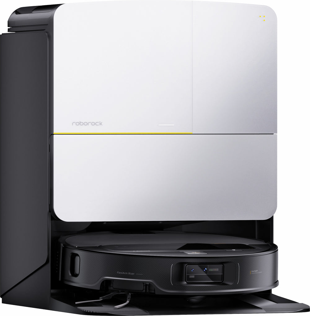 Roborock Saros Z70 robotti-imuri telakalla, hopea