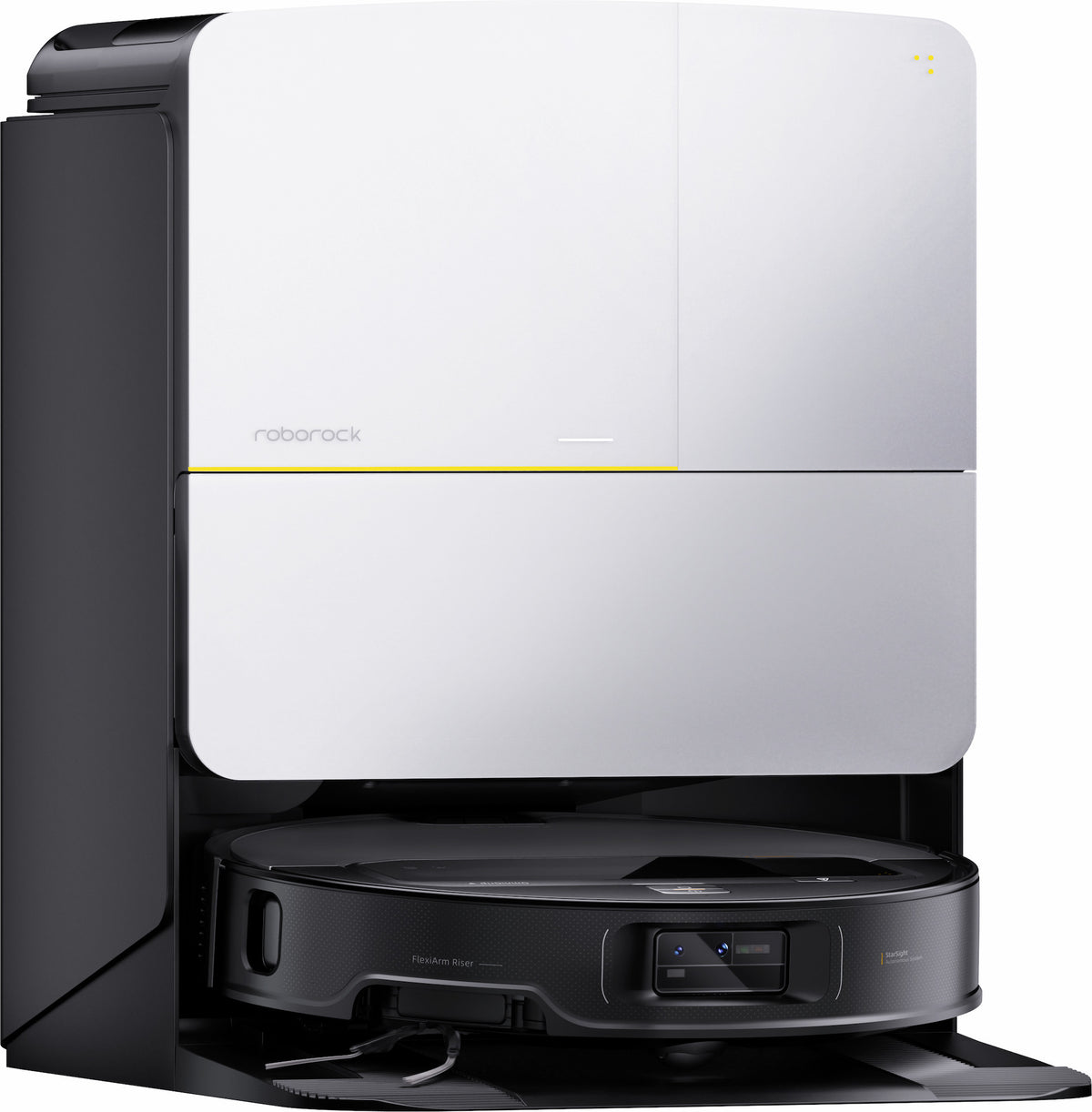Roborock Saros Z70 robotti-imuri telakalla, hopea