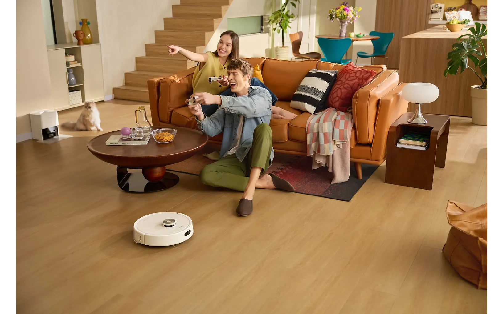 Roborock Q7 TF robotdammsugare, vit