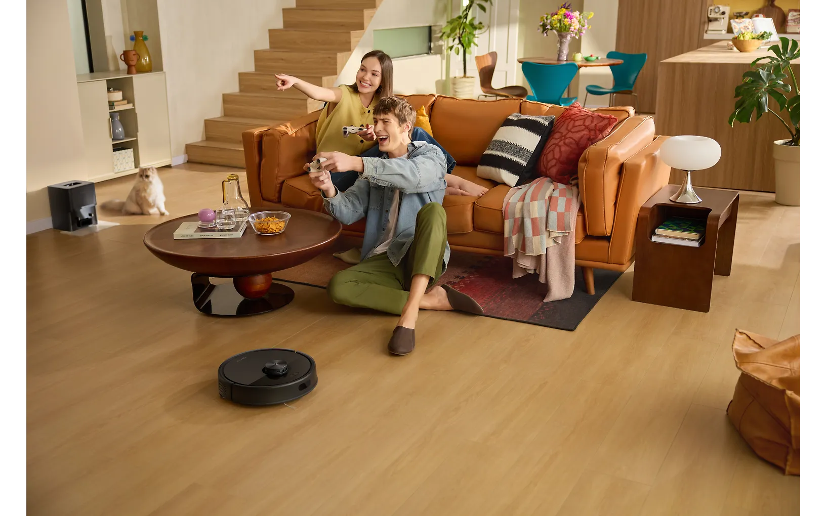 Roborock Q7 TF robotdammsugare, svart