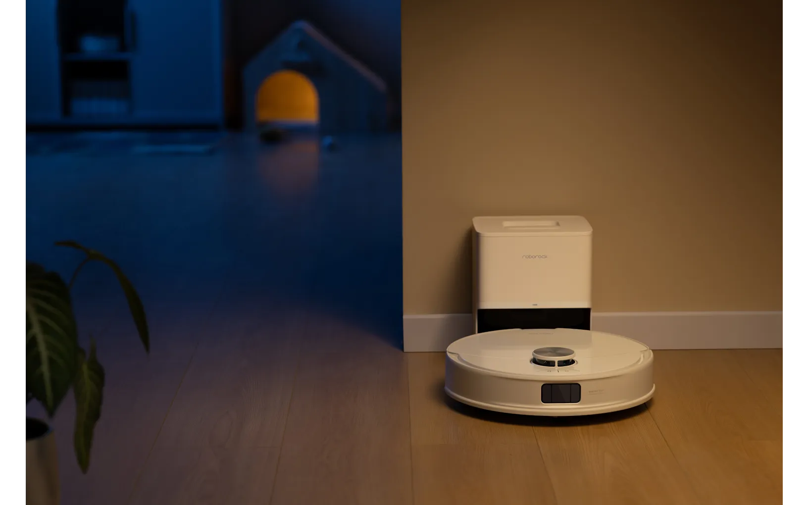 Roborock Q10VF+ robotdammsugare, vit