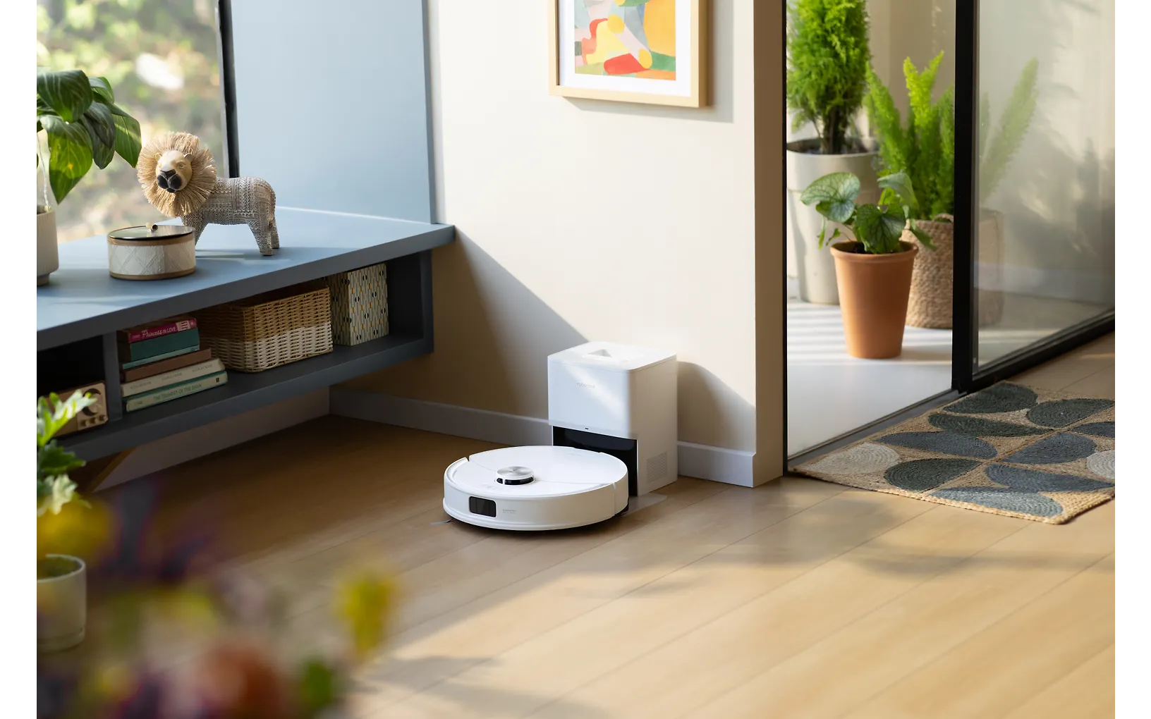 Roborock Q10VF+ robotdammsugare, vit