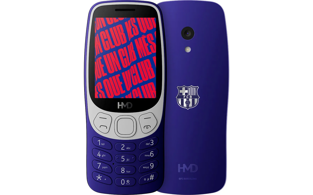 HMD Barca 3210 bastelefon, blå