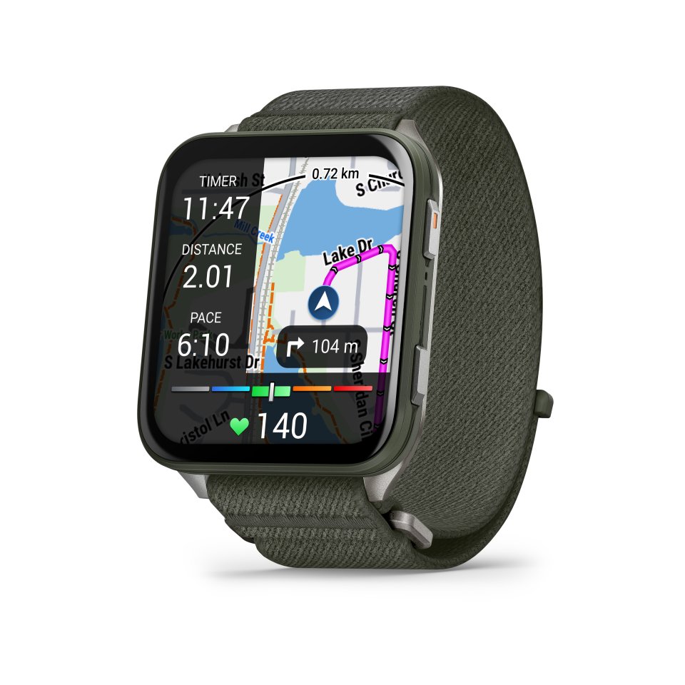 Garmin Venu X1 älykello, sammaleenvihreä
