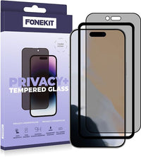 FoneKit Privacy+ Full Cover panssarilasi, iPhone Air – 1