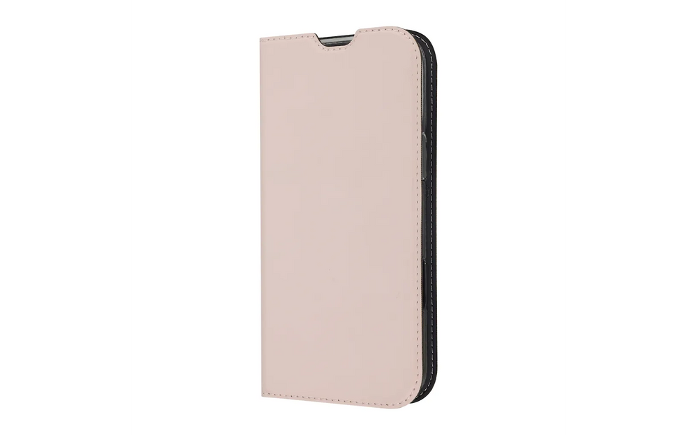 FoneKit BookCase suojakotelo, iPhone 17 Pro Max, vaaleanpunainen