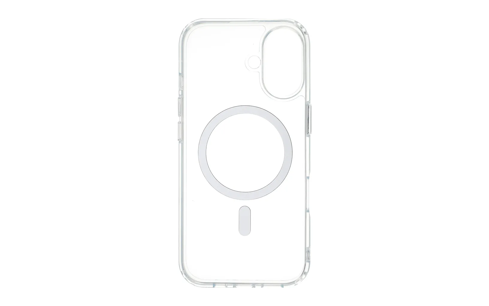 FoneKit Premium MagSafe-yhteensopiva suojakuori, iPhone 17, läpinäkyvä