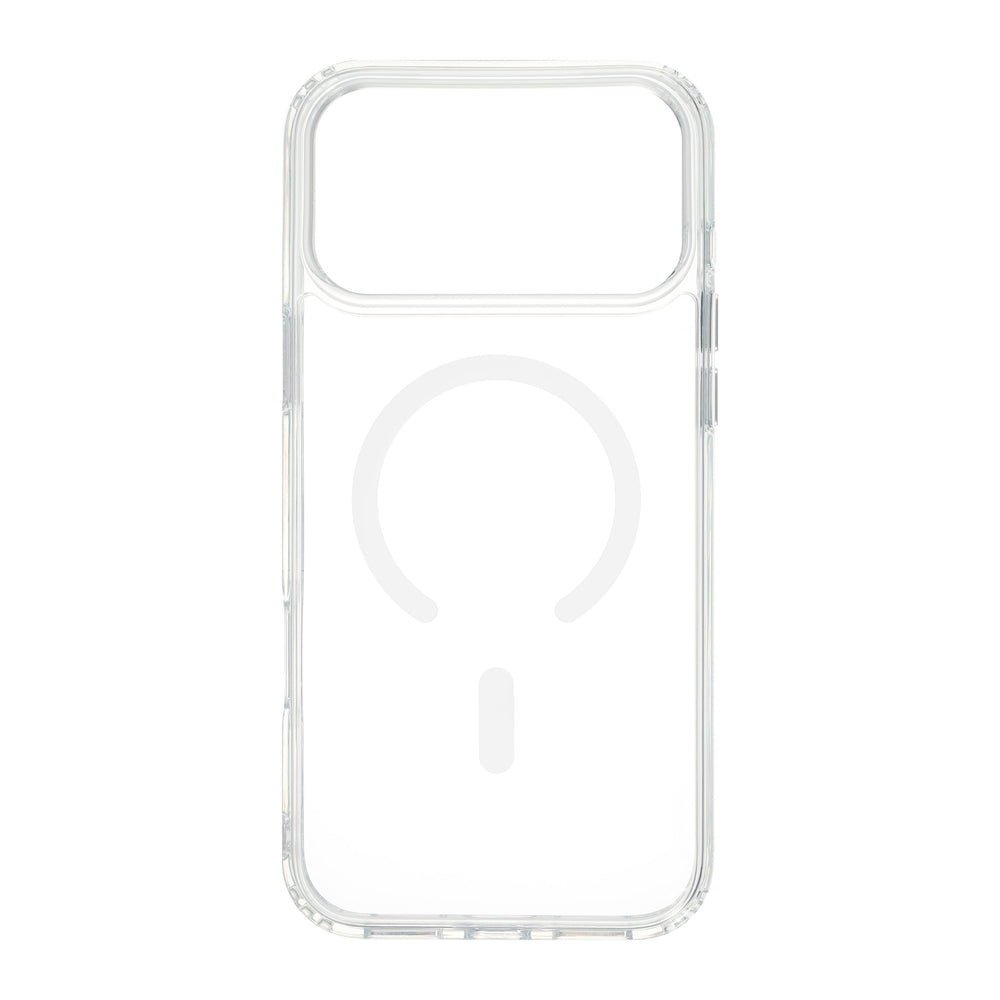 FoneKit Premium MagSafe suojakuori, iPhone 18 Pro / 17 Pro, läpinäkyvä