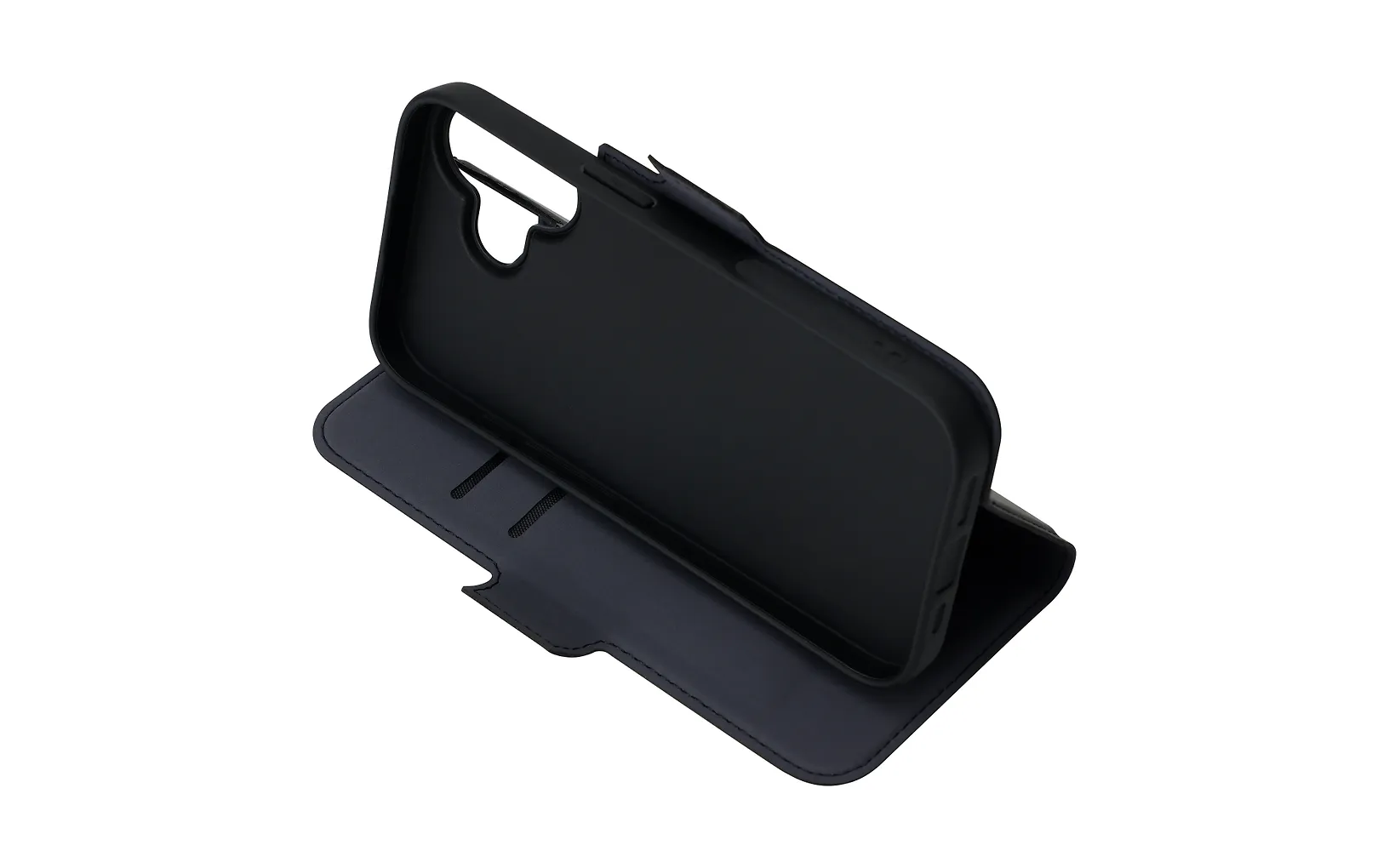FoneKit MagSafe-kompatibelt BookCase-fodral, iPhone 17, svart