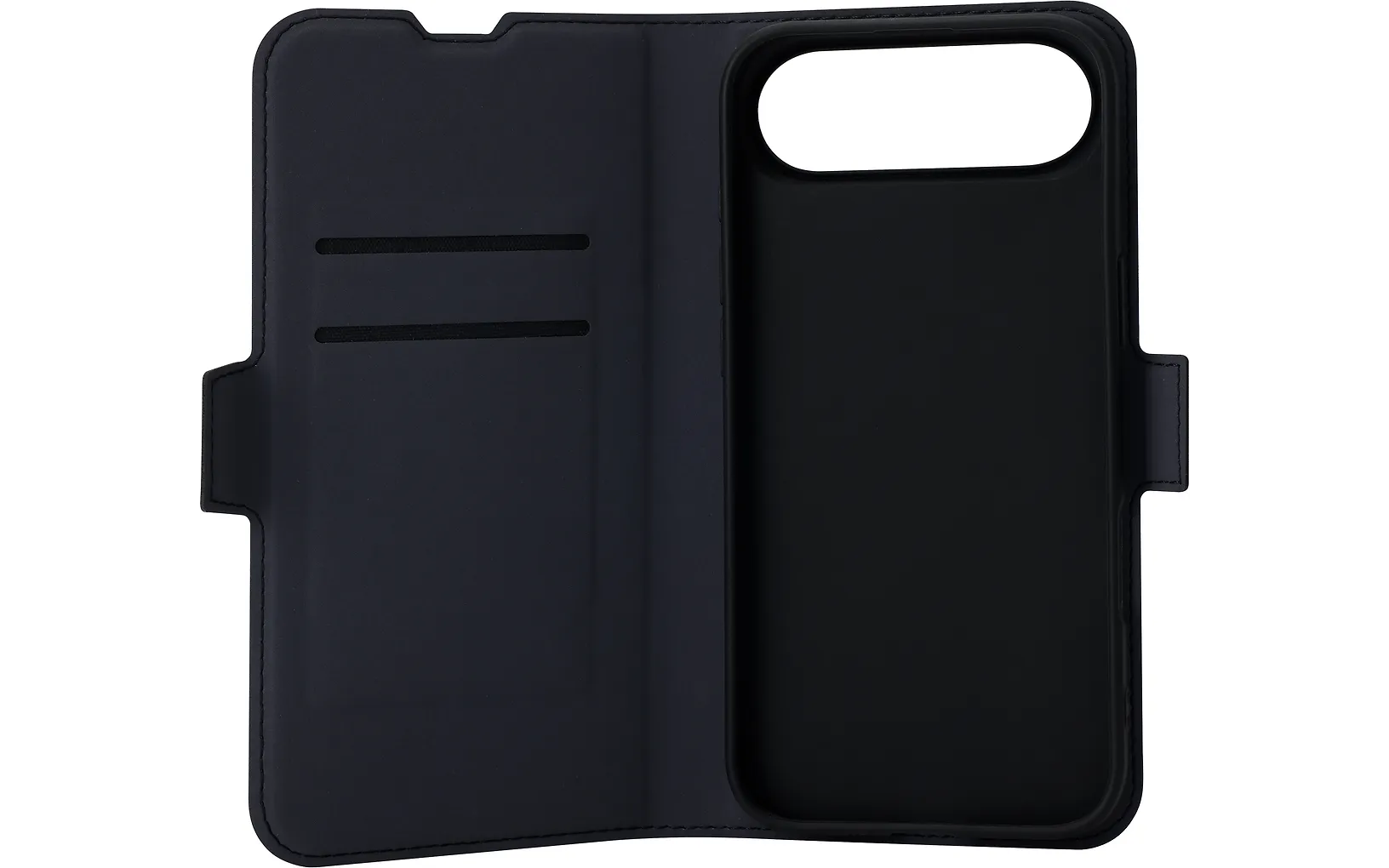 FoneKit MagSafe BookCase suojakotelo, iPhone Air, musta