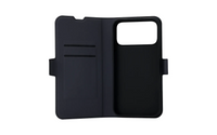 FoneKit MagSafe-yhteensopiva BookCase suojakotelo, iPhone 17 Pro Max, musta