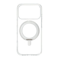 FoneKit Premium Kickstand MagSafe suojakuori jalustalla, iPhone 18 Pro / 17 Pro, läpinäkyvä – kuva 1