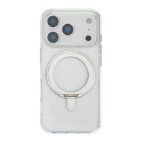 FoneKit Premium Kickstand MagSafe suojakuori jalustalla, iPhone 18 Pro / 17 Pro, läpinäkyvä – kuva 6