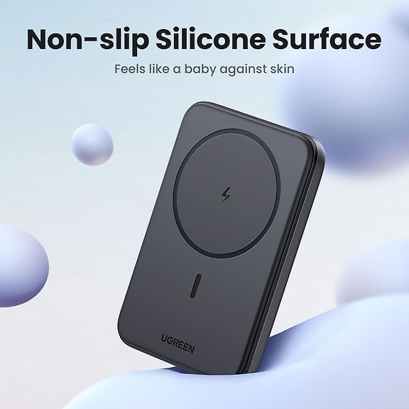 Ugreen Magnetic Wireless Power Bank varavirtalähde, 10 000 mAh – kuva 7