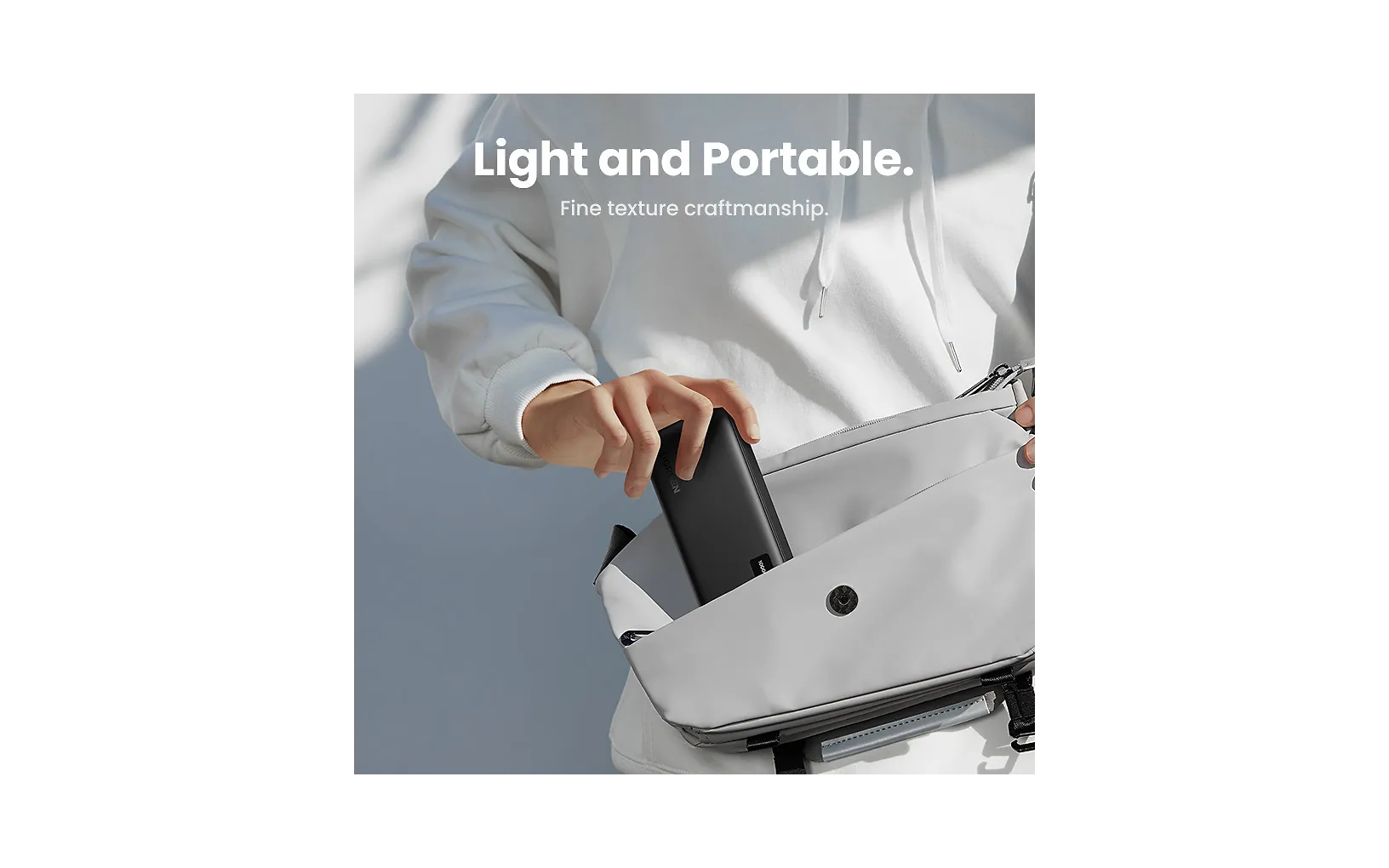 Ugreen 10 000 mAh powerbank med snabbladdning